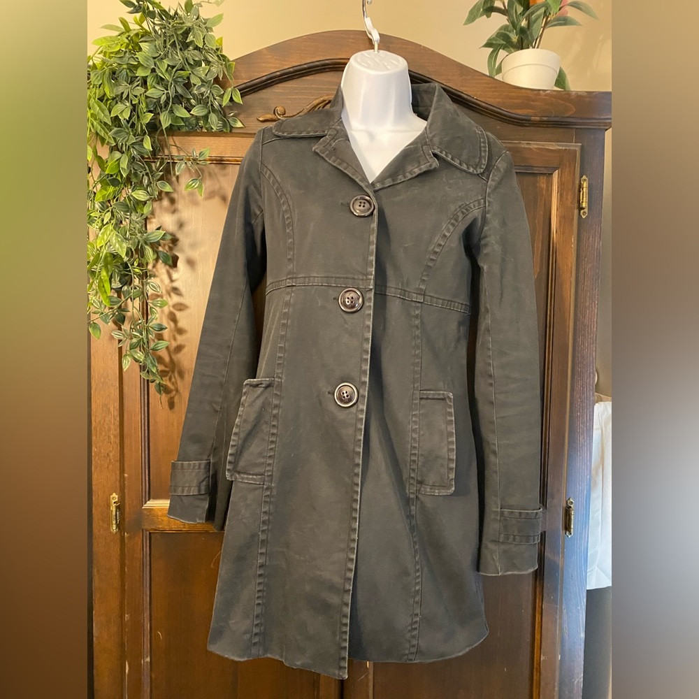 Costa Blanca Black Coat / Jacket - Sz 6 - GUC